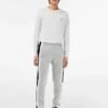 Lacoste Trainingsbroek - Gris Chine Noir Blanc