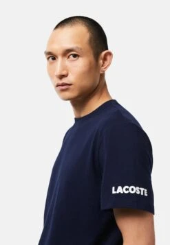 Lacoste Mit Kontrast-Auf - Pyjamashirt - Dunkelblau -Lacoste 5ec470a81efd4e4dbdfccae8bc927e86