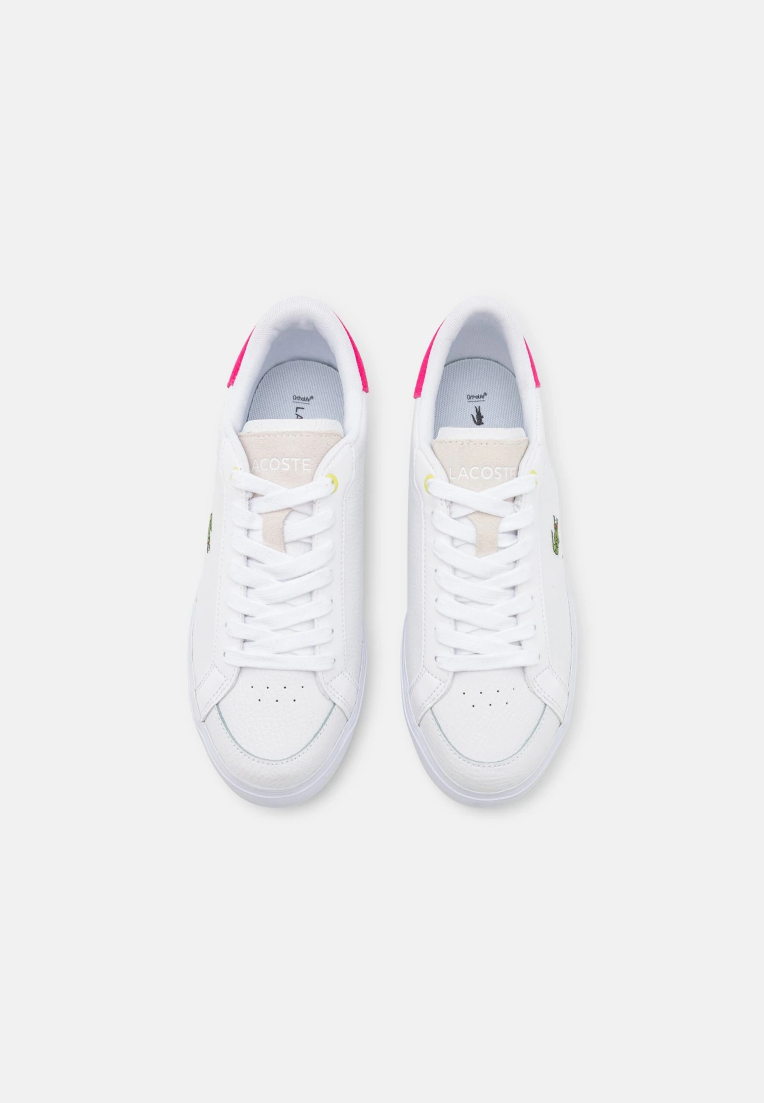Lacoste Powercourt - Sneakers Laag - White/Pink 6 Lacoste Powercourt - Sneakers Laag - White/Pink - Afbeelding 6