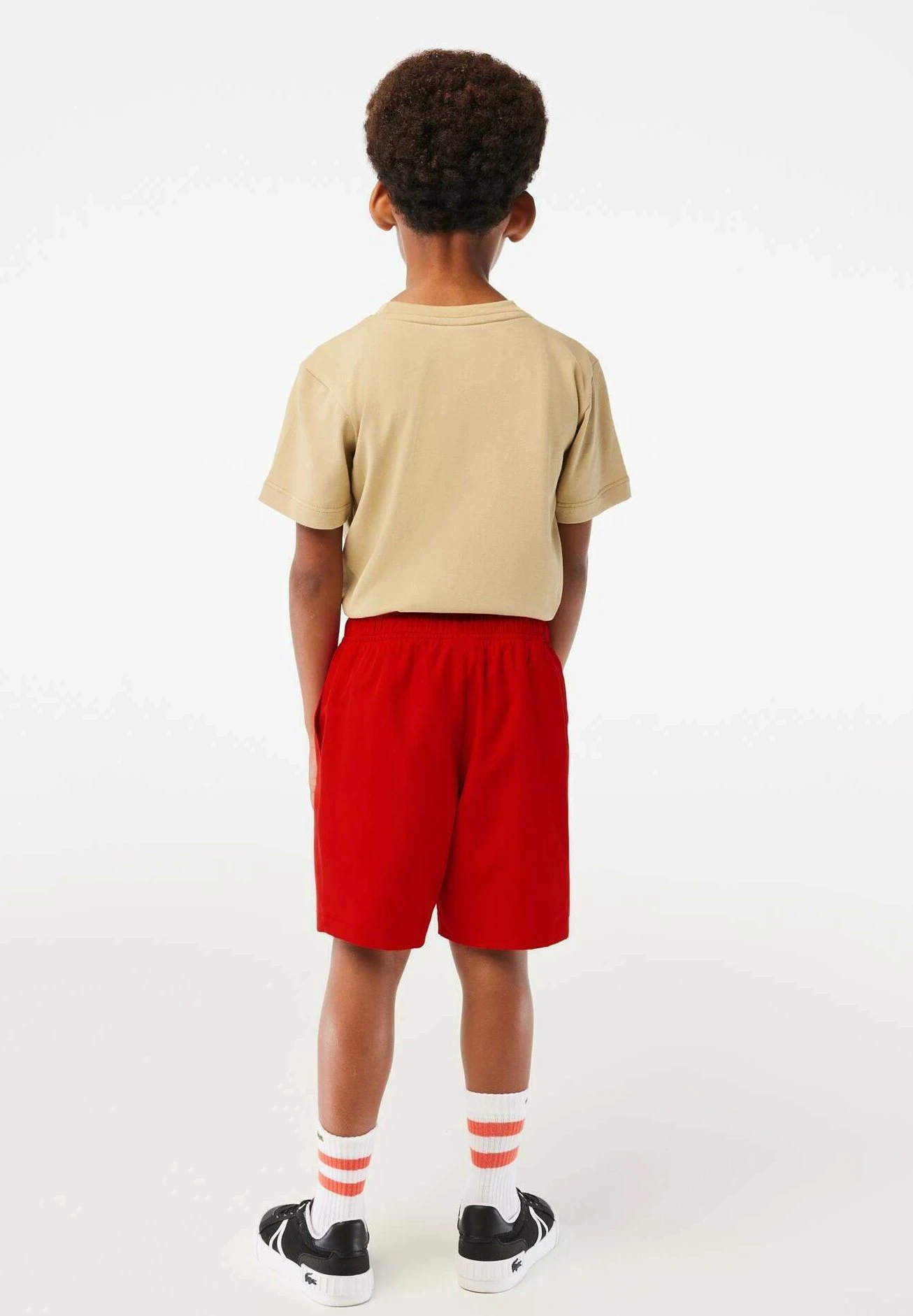 Lacoste Enfant - Shorts - Rouge 3 Lacoste Enfant - Shorts - Rouge - Afbeelding 3