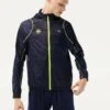 Lacoste Sport Tennis- Trainingsvest - Bleu Marine Jaune