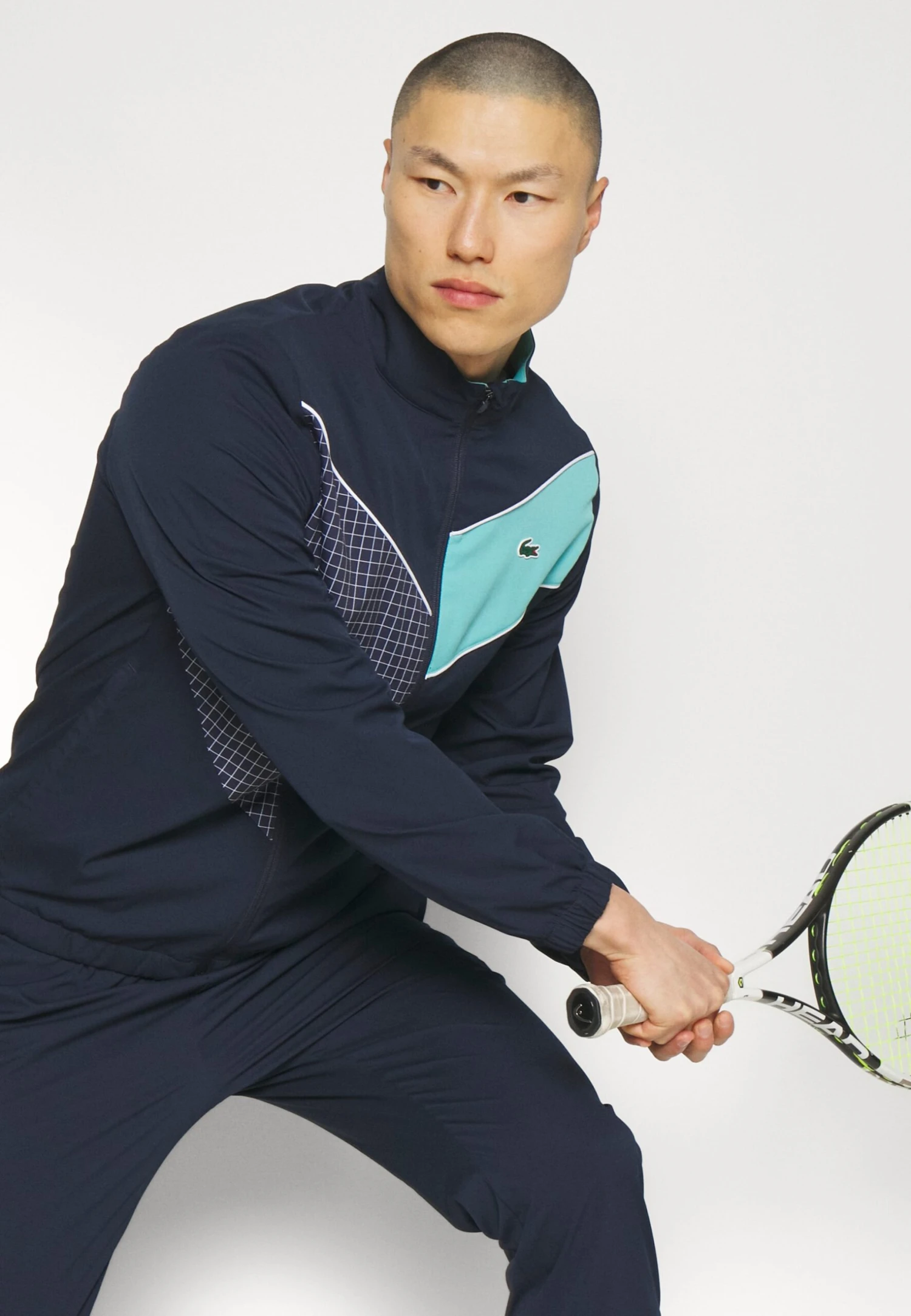 Lacoste Sport Tracksuit Tour - Trainingspak - Navy Blue/Navy Blue-Cove-White 4 Lacoste Sport Tracksuit Tour - Trainingspak - Navy Blue/Navy Blue-Cove-White - Afbeelding 4