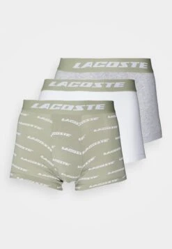 Lacoste 3Pack - Onderbroeken - Lychen Khaki/Silver Chine 10 Lacoste 3Pack - Onderbroeken - Lychen Khaki/Silver Chine -Lacoste 63aaf83d550e4e449926fea5cdc28c4f