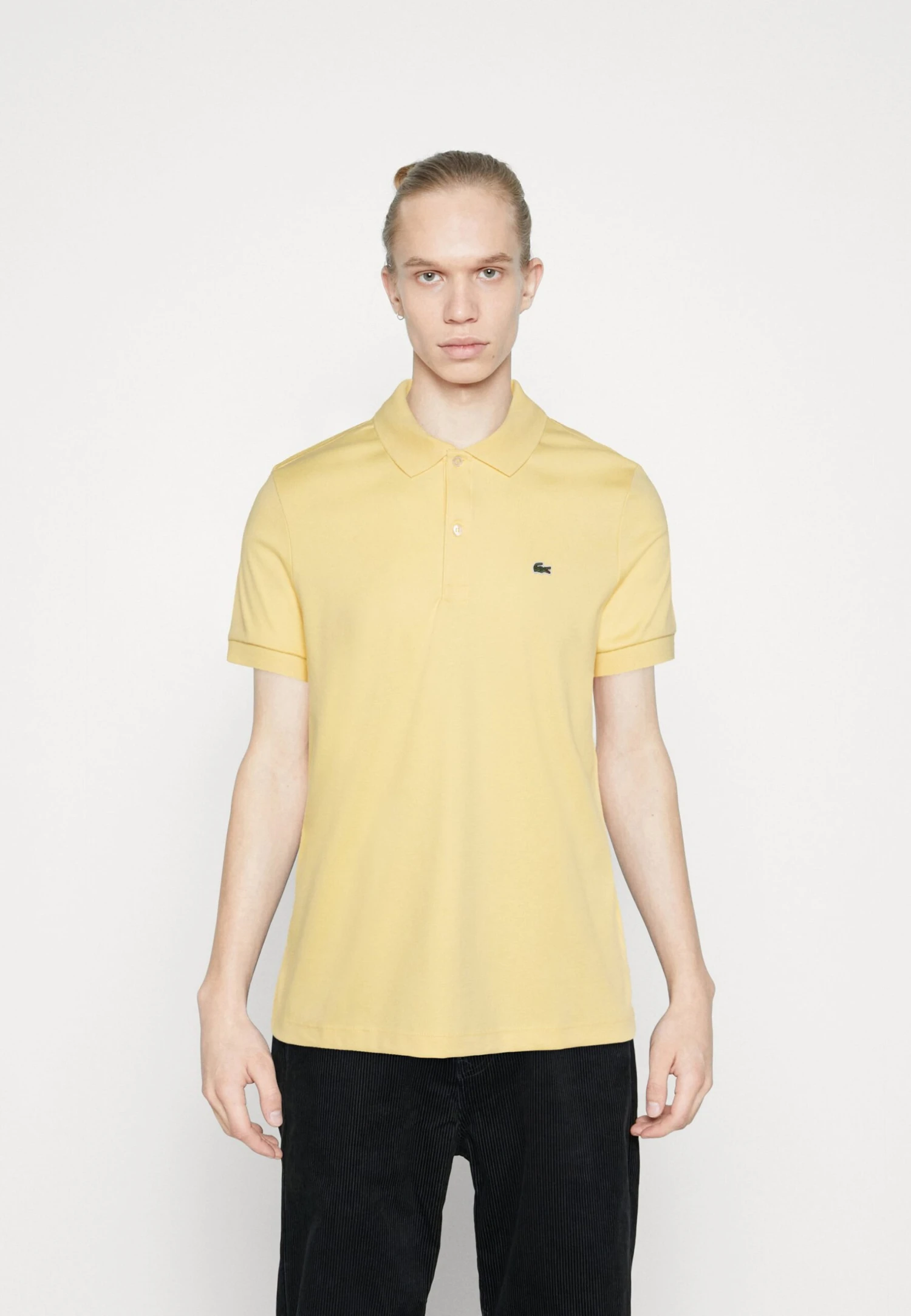 Lacoste Unisex - Poloshirt - Yellow 1 Lacoste Unisex - Poloshirt - Yellow