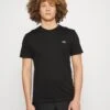 Lacoste Sport T-Shirt Print - Black