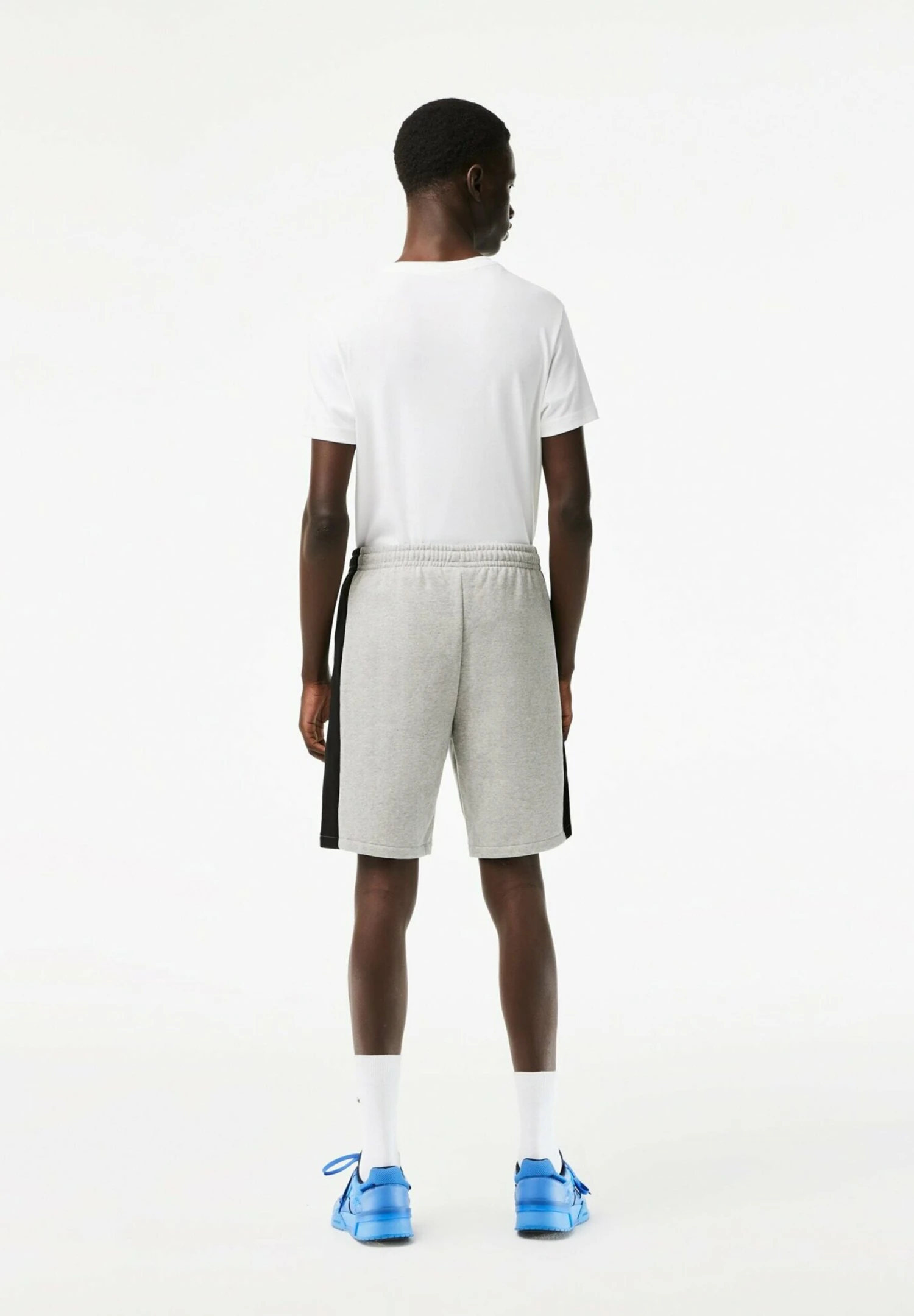 Lacoste Trainingsbroek - Gris Chine Noir Blanc 3 Lacoste Trainingsbroek - Gris Chine Noir Blanc - Afbeelding 3