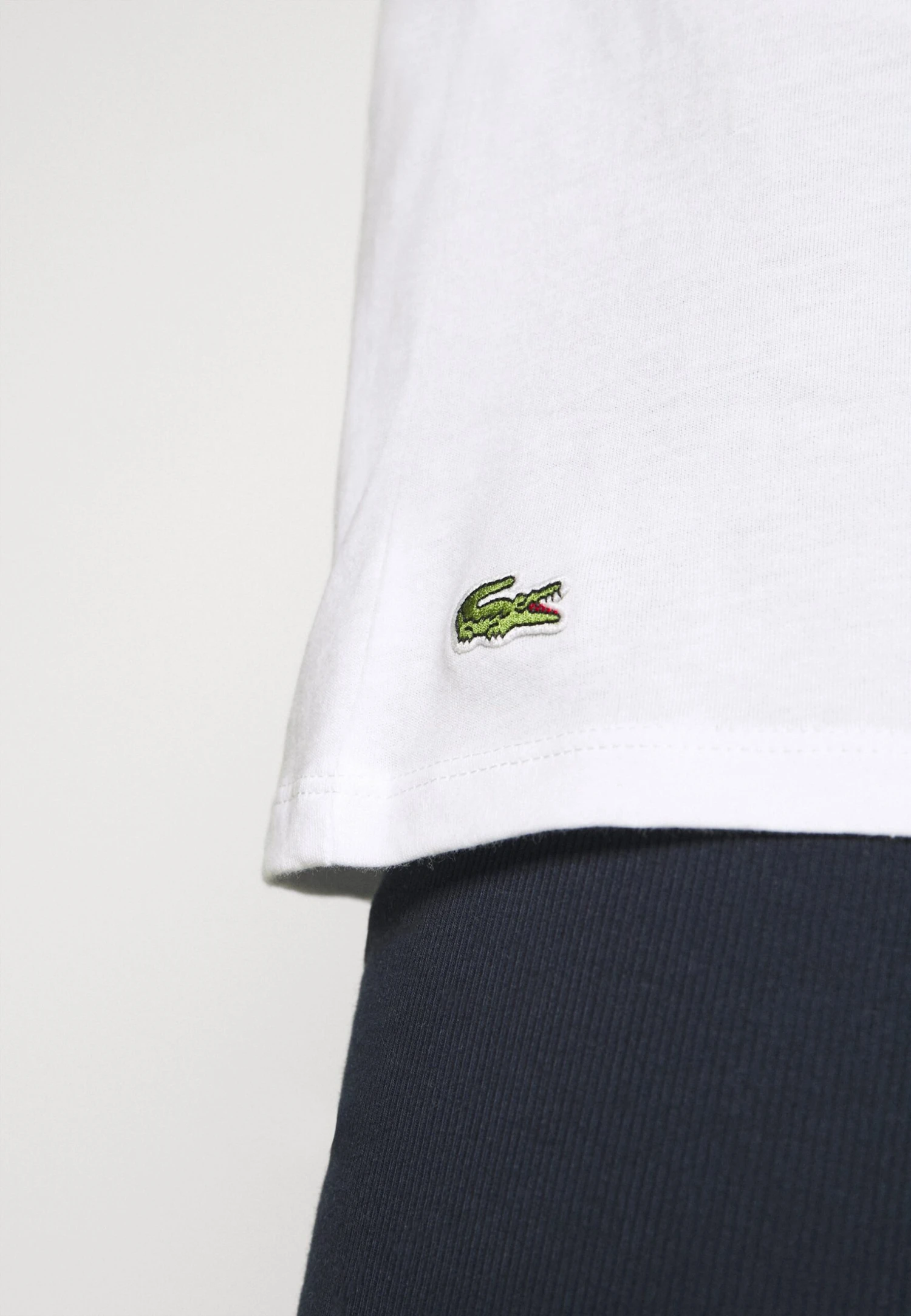 Lacoste 3 Pack - Hemd - Blanc/Argent Chine/Noir 7 Lacoste 3 Pack - Hemd - Blanc/Argent Chine/Noir - Afbeelding 7