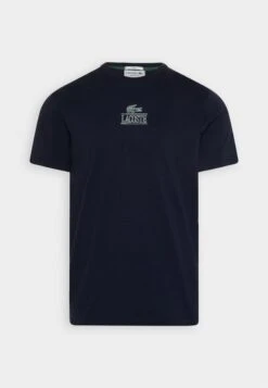 Lacoste Unisex - T-Shirt Print - Bleu Marine 9 Lacoste Unisex - T-Shirt Print - Bleu Marine -Lacoste 6a1ae05a8a584e9fa96110991deea8f8