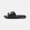 Lacoste Serve Slide Dual - Badslippers - Black/White