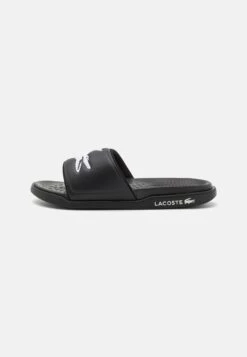 Lacoste Serve Slide Dual - Badslippers - Black/White