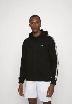 Lacoste Sport Tapered - Sweater Met Rits - Noir