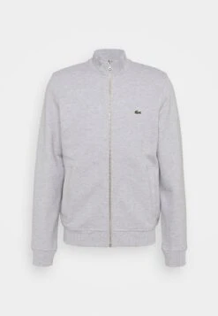 Lacoste Sweater Met Rits - Gris Chine -Lacoste 6fa59f6bdc18429c8fe17d37a556c714