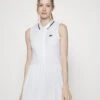 Lacoste Sport Tennis Dress Tour - Jurken - White/Green