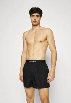 Lacoste 3 Pack - Boxershort - Noir/Blanc/Andrinople -Lacoste 70ced9c6649d449dade09625fe71d97b