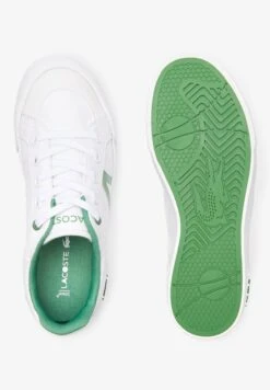 Lacoste L004 123 1 Cuc - Sneakers Laag - Wht/Grn -Lacoste 7229490b9bad409cb0a095c3f813e09b