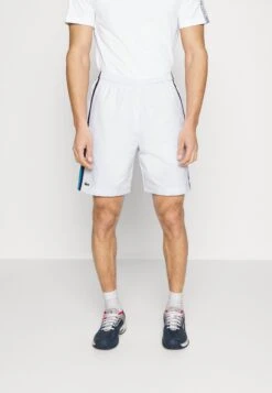 Lacoste Sport Tennis Short Block - Korte Broeken - Blanc/Bleu/Bleu Marine