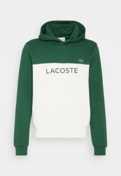 Lacoste Hoodie - Green/Flour -Lacoste 76c0eb85798844ab9733ab2e81c41b71