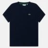 Lacoste Unisex - T-Shirt Basic - Navy Blue