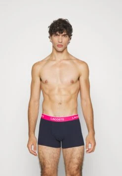 Lacoste 3 Pack - Onderbroeken - Bleu Marine/Vert Fonce/Orange