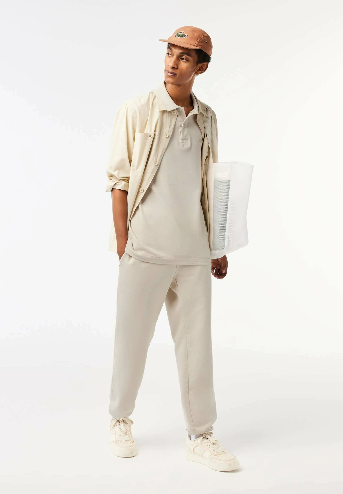 Lacoste Poloshirt - Beige 2 Lacoste Poloshirt - Beige - Afbeelding 2