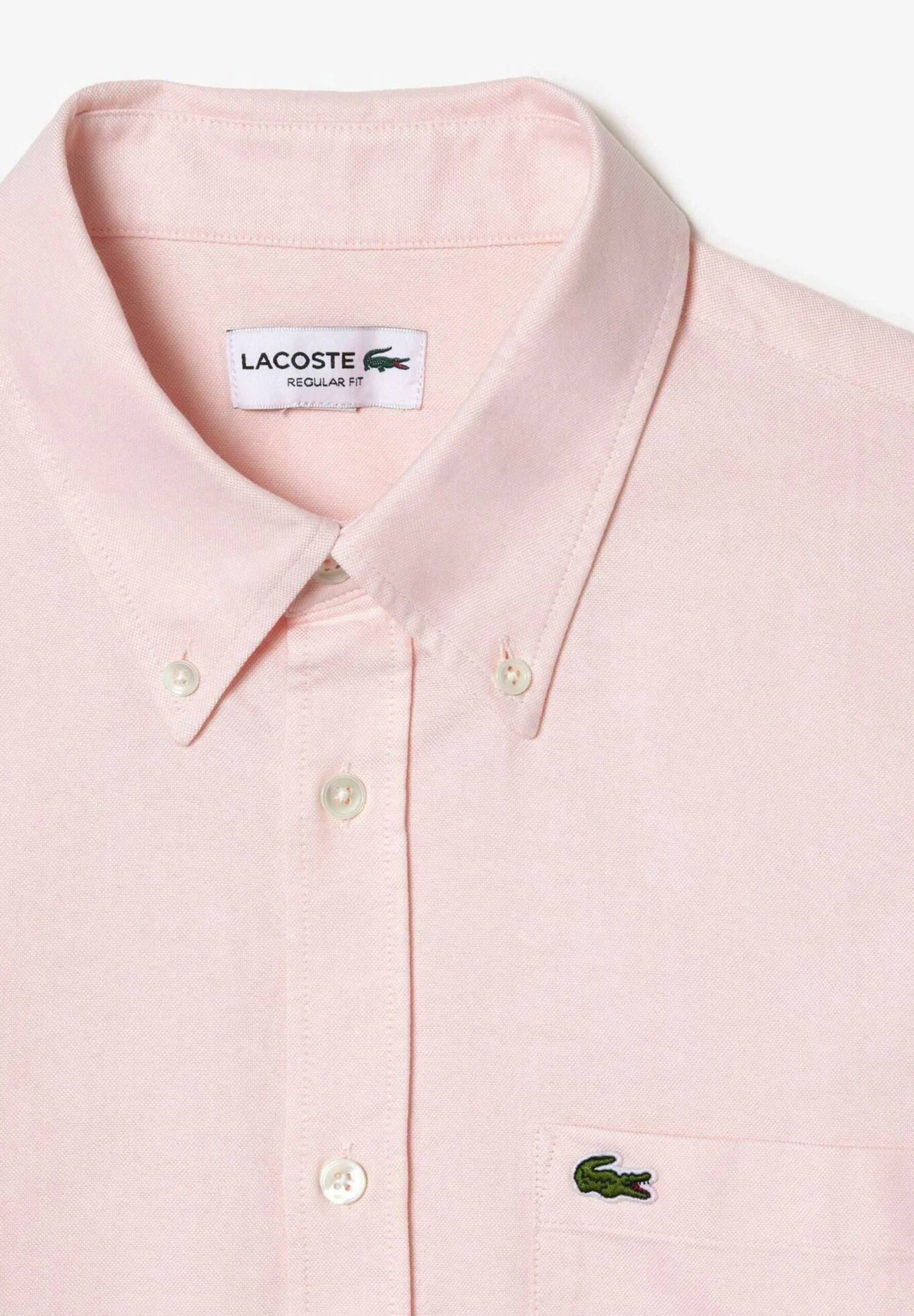 Lacoste Overhemd - Blanc Rose Pale 6 Lacoste Overhemd - Blanc Rose Pale - Afbeelding 6