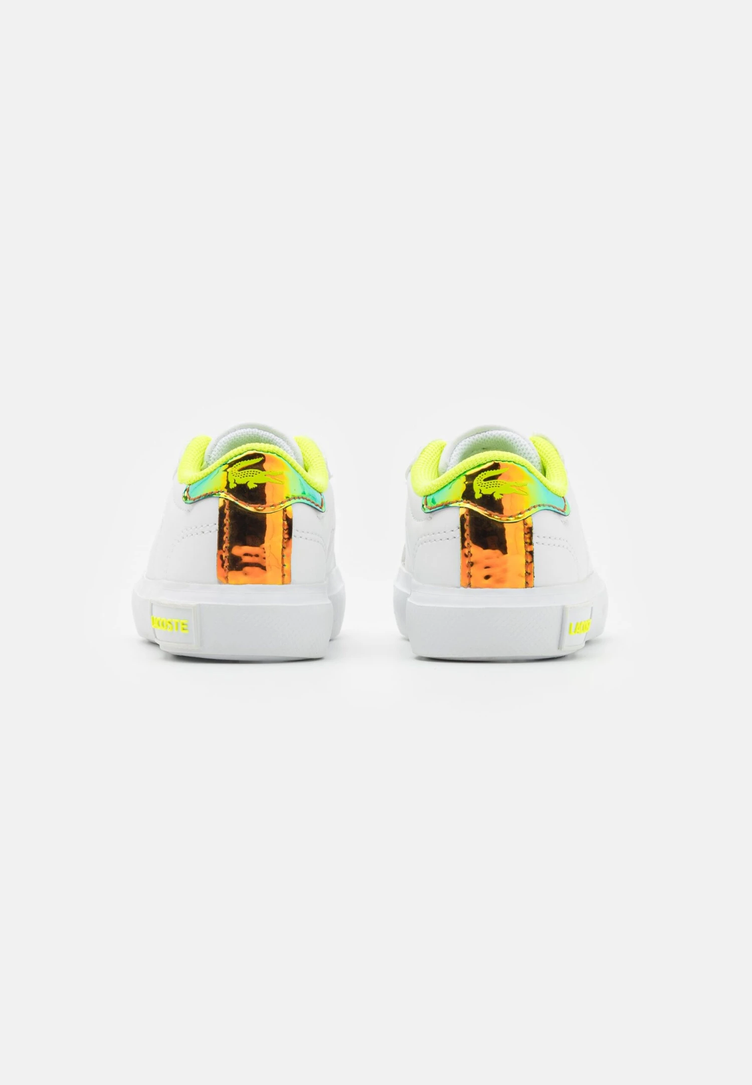 Lacoste Powercourt Unisex - Sneakers Laag - White/Yellow 3 Lacoste Powercourt Unisex - Sneakers Laag - White/Yellow - Afbeelding 3