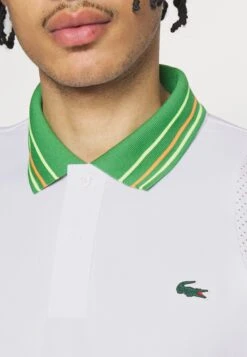 Lacoste Sport Tennis Rg - Poloshirt - White/Tarragon -Lacoste 7d80e33a0eb74ddd9d6d3ca33e367258
