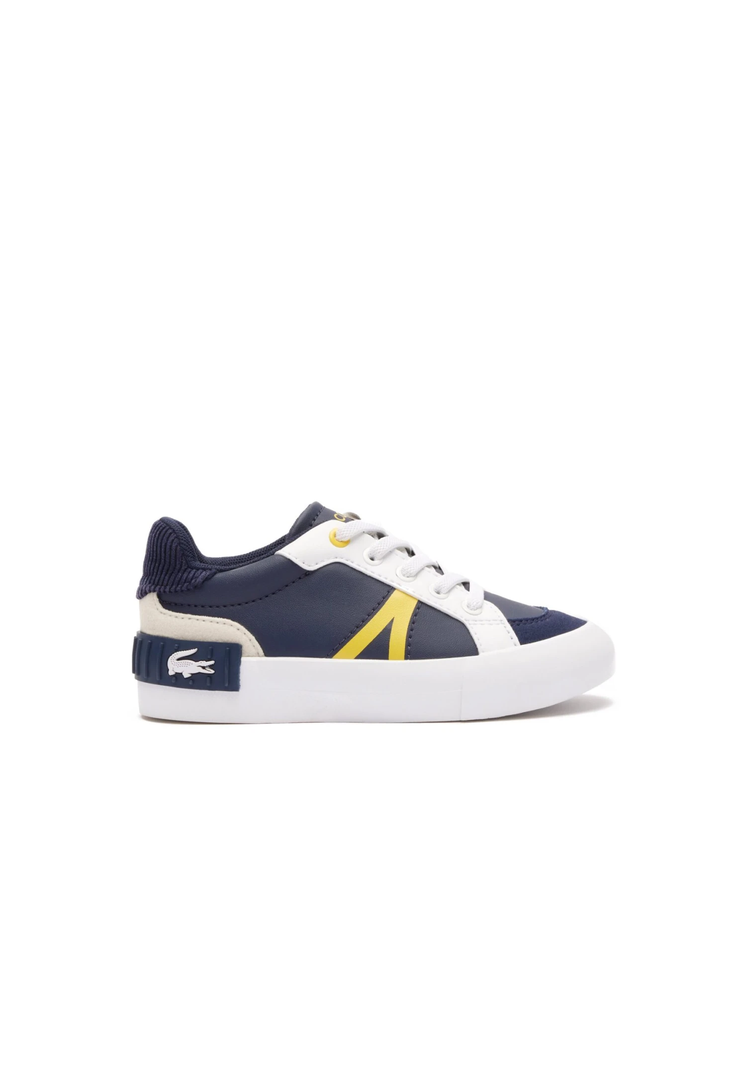 Lacoste Vulcanized - Sneakers Laag - Marine Jaune 1 Lacoste Vulcanized - Sneakers Laag - Marine Jaune