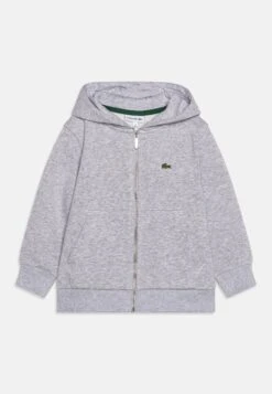Lacoste Sport Sweater Met Rits - Silver Chine