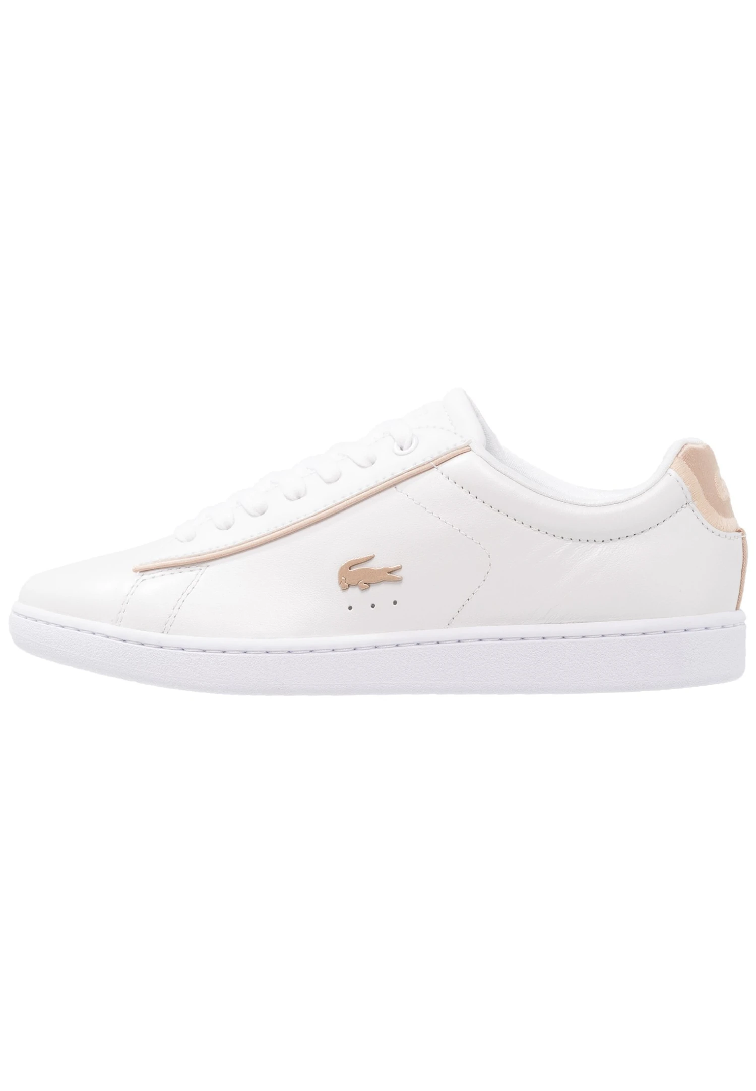 Lacoste Carnaby Evo 118 6 Spw- Sneakers Laag - White/Gold 2 Lacoste Carnaby Evo 118 6 Spw- Sneakers Laag - White/Gold - Afbeelding 2
