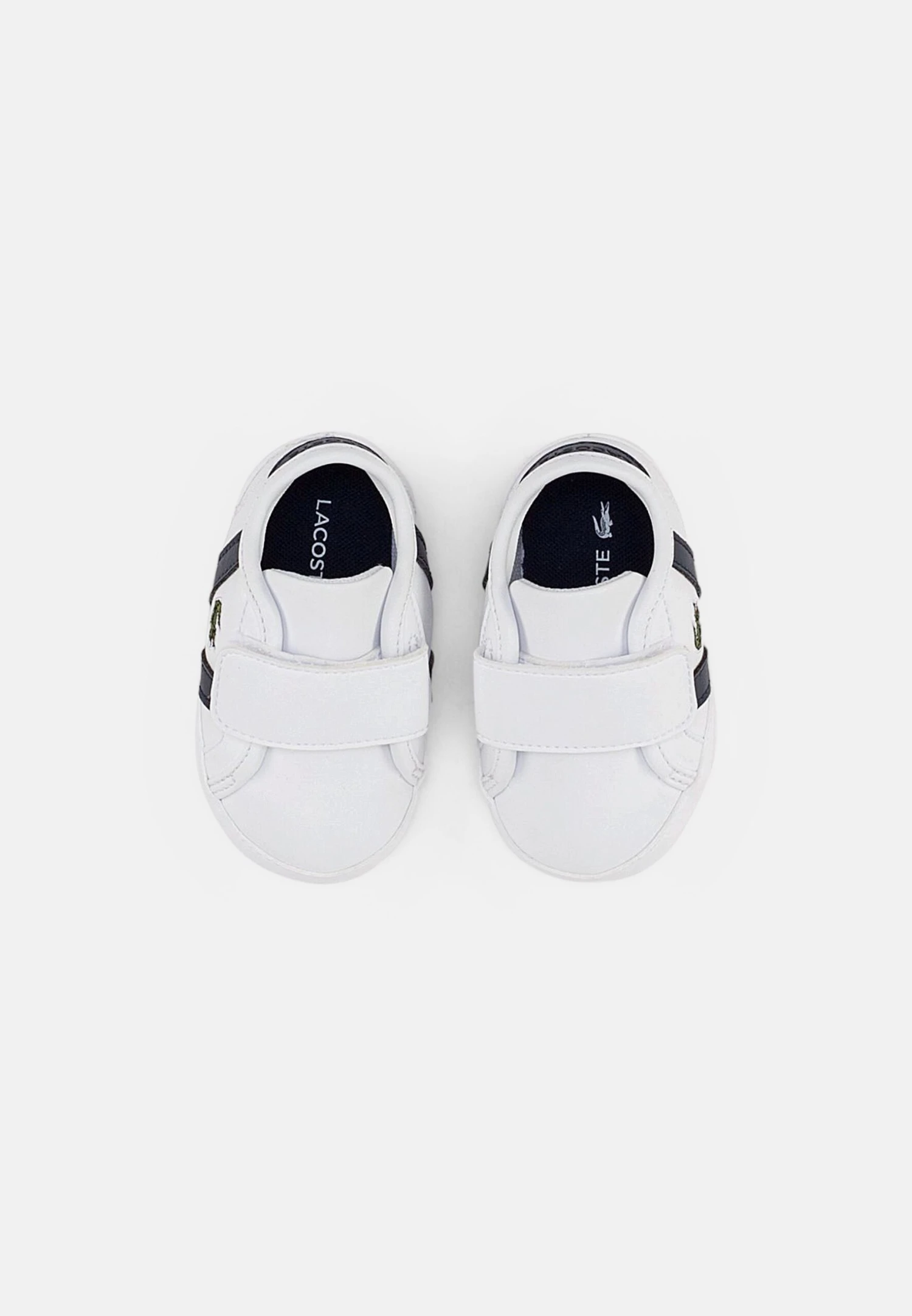 Lacoste Sideline Crib Cub Unisex - Babyschoenen - White/Navy 4 Lacoste Sideline Crib Cub Unisex - Babyschoenen - White/Navy - Afbeelding 4