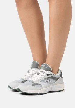 Lacoste Storm - Sneakers Laag - Light Grey/Dark Grey