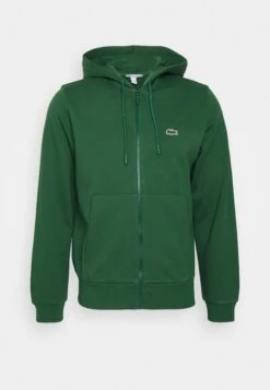 Lacoste Unisex - Sweater Met Rits - Vert