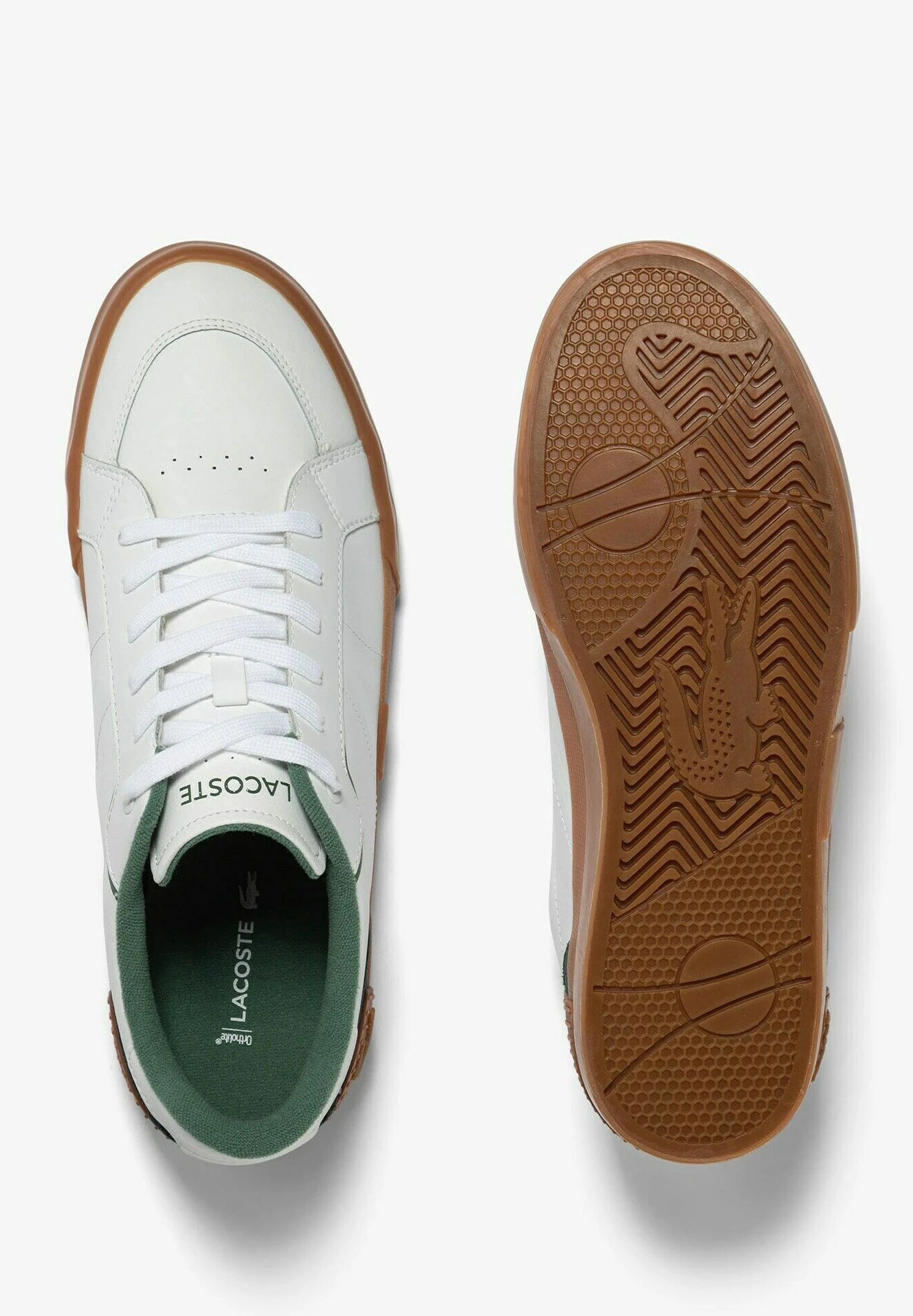 Lacoste Vulcanisées - 45Cma0045 - Sneakers Laag - Blanc/Gum 3 Lacoste Vulcanisées - 45Cma0045 - Sneakers Laag - Blanc/Gum - Afbeelding 3