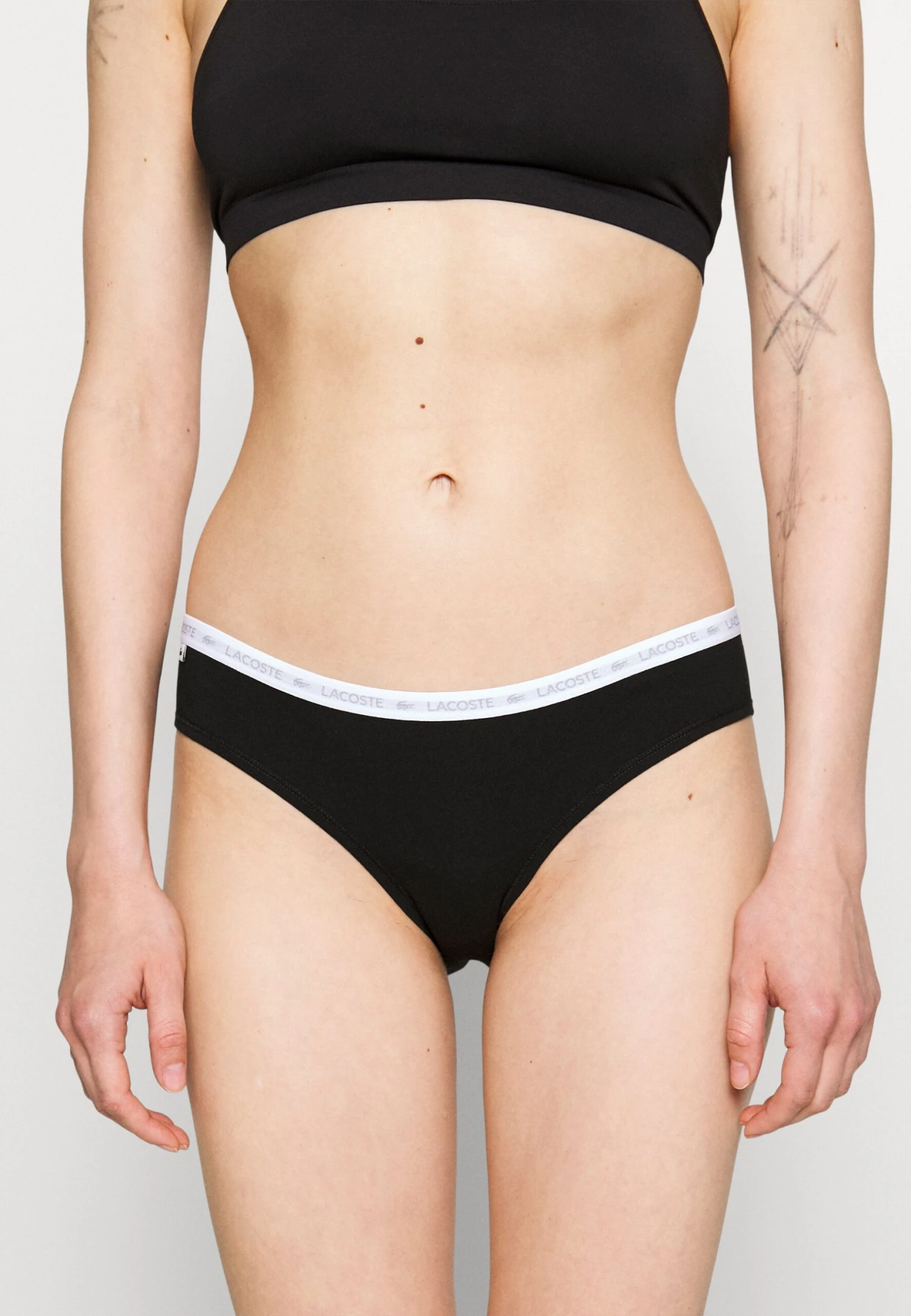 Lacoste 3 Pack - Slip - Black 2 Lacoste 3 Pack - Slip - Black - Afbeelding 2