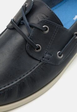 Lacoste Caspian - Instappers - Navy/Off White -Lacoste 83c94f3c89994fa1ba259af5db9a6cdb