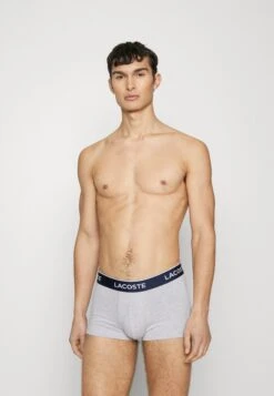 Lacoste 3 Pack - Onderbroeken - Parma Navy Blue Silver Chine -Lacoste 8451fe5c007a44edac77ff92d9becc61