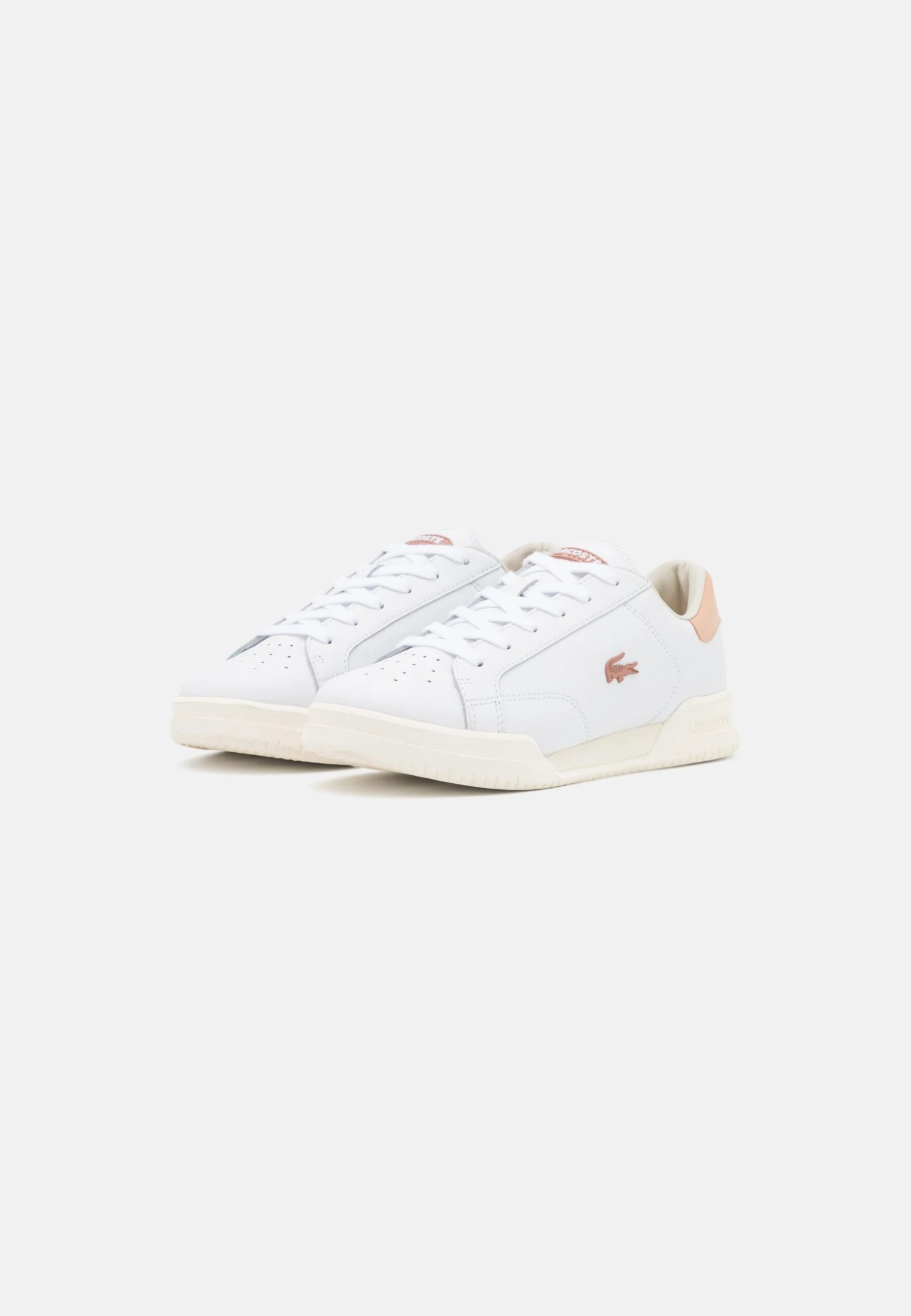 Lacoste Twin Serve- Sneakers Laag - White/Light Pink 3 Lacoste Twin Serve- Sneakers Laag - White/Light Pink - Afbeelding 3