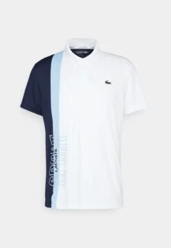 Lacoste Sport Tennis - Poloshirt - White/Navy Blue-Overview -Lacoste 85feefcb9e9e414fa7c27730b99fc84a