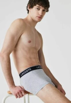 Lacoste Pack 3 - Onderbroeken - Heidekraut Grau -Lacoste 867d668402994aedbd67752851b46cdc