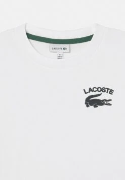 Lacoste T-Shirt Print - Blanc -Lacoste 86a385b4ea3849c0898ca2cd9d4eee14