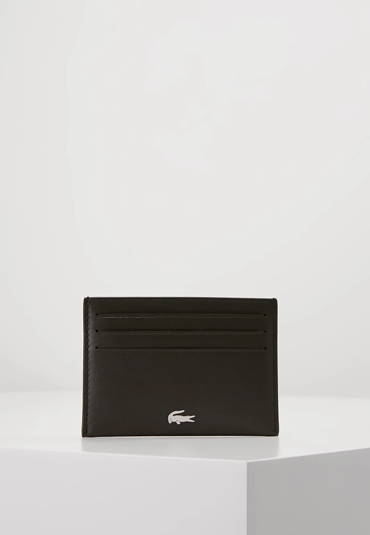 Lacoste Credit Card Holder - Portemonnee - Dark Brown 1 Lacoste Credit Card Holder - Portemonnee - Dark Brown