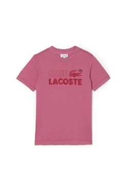 Lacoste Enfant - T-Shirt Print - Rose