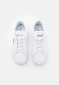 Lacoste Powercourt Unisex - Sneakers Laag - White -Lacoste 88092f2e5d2c4e06a6544a77aa2da1b1