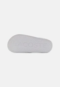 Lacoste Serve Slide Dual - Badslippers - White/Dark Green 10 Lacoste Serve Slide Dual - Badslippers - White/Dark Green -Lacoste 8952670a35bf451ab328fdb2fd446ea0