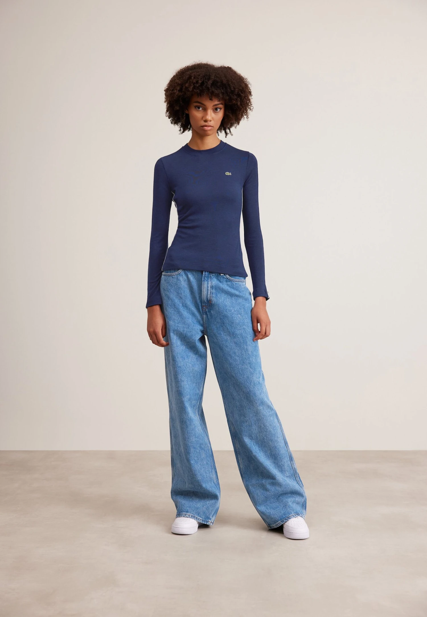 Lacoste Longsleeve - Navy Blue 2 Lacoste Longsleeve - Navy Blue - Afbeelding 2