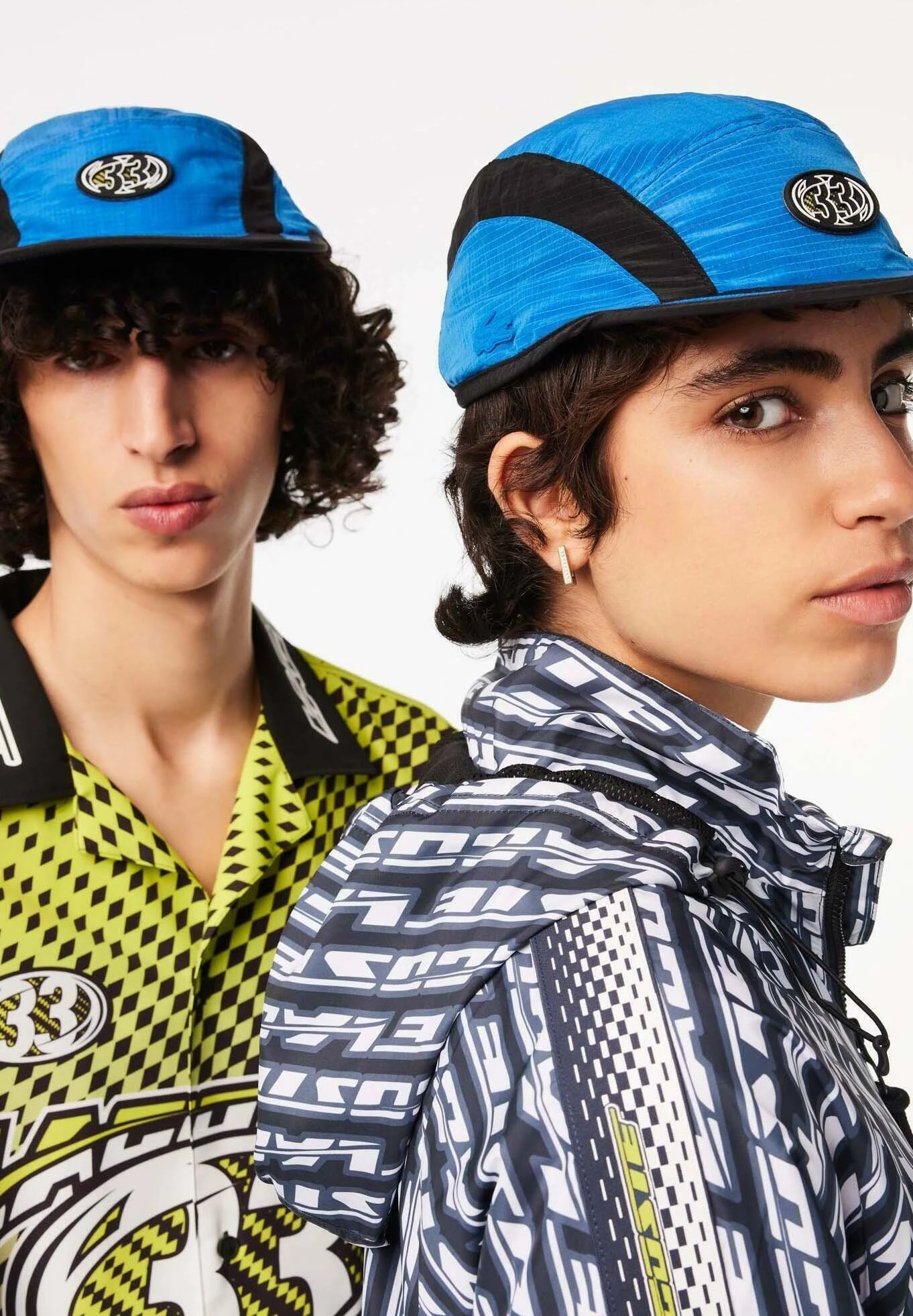 Lacoste Pet - Bleu/Noir 2 Lacoste Pet - Bleu/Noir - Afbeelding 2