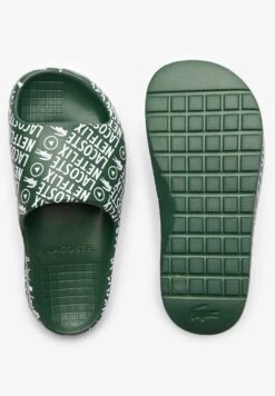 Lacoste X Netflix - Badslippers - Dk Grn/Wht -Lacoste 8ad20bcd4a9f4ca591f421ec0f2b0cca
