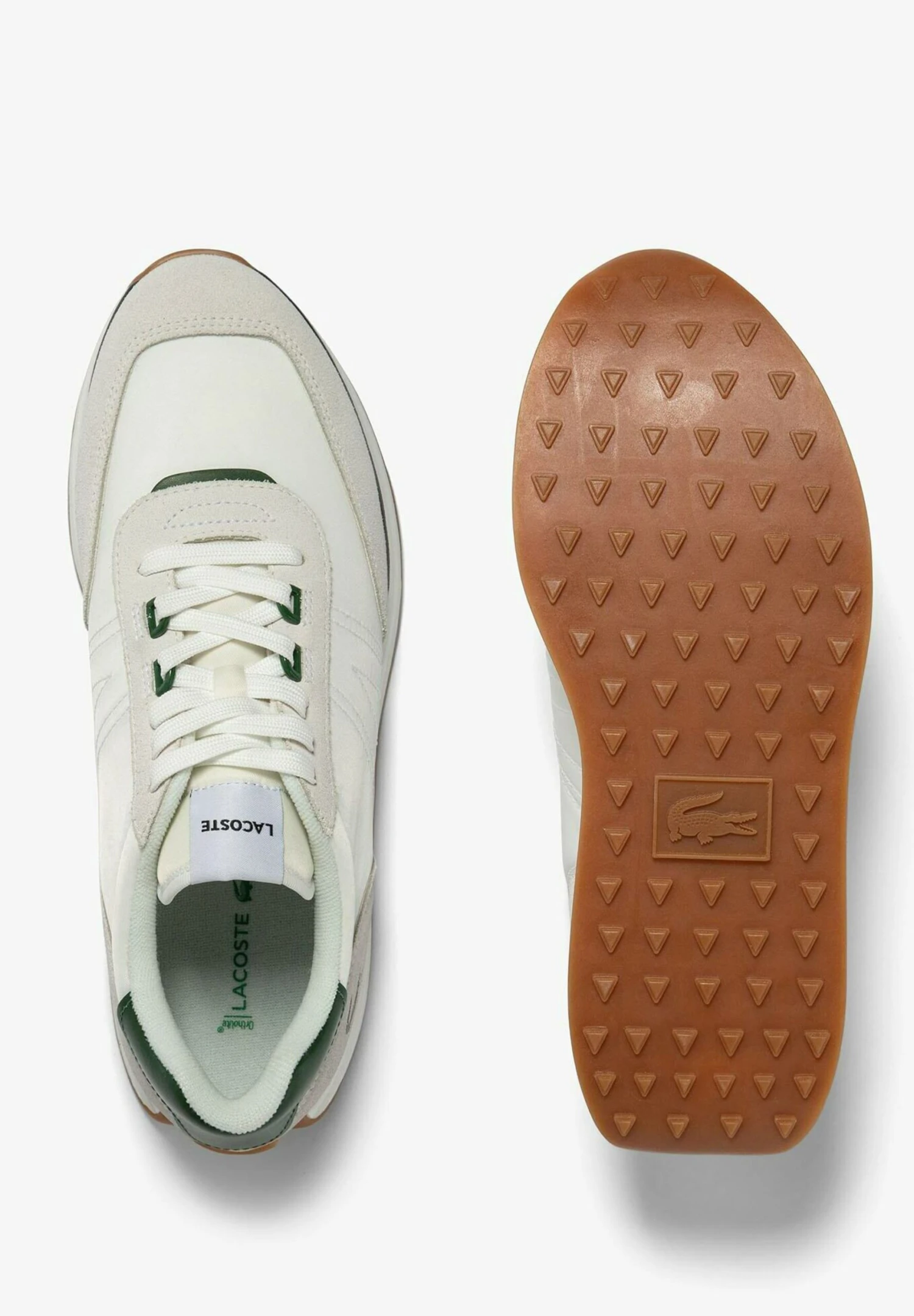 Lacoste Sport Athleisure- Trail Hardloopschoenen - Wht Dk Grn 3 Lacoste Sport Athleisure- Trail Hardloopschoenen - Wht Dk Grn - Afbeelding 3