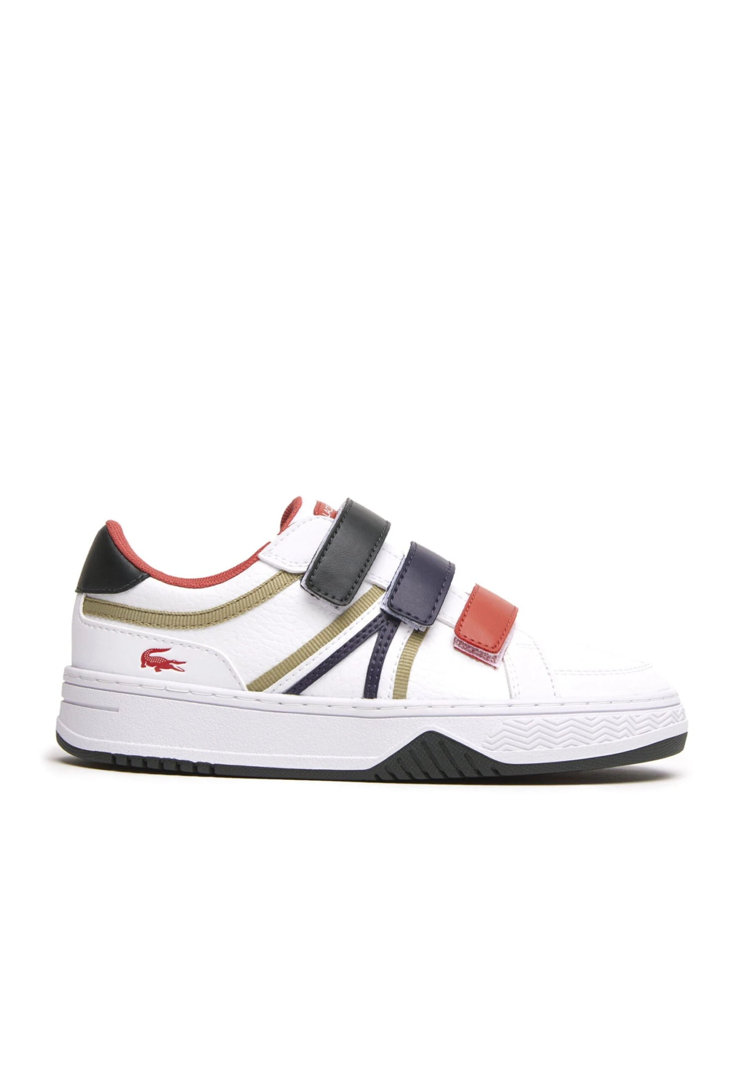 Lacoste Sport Court Enfant - Sportieve Wandelschoenen - Wht Dk Grn 1 Lacoste Sport Court Enfant - Sportieve Wandelschoenen - Wht Dk Grn
